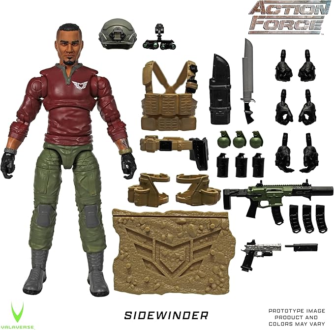 Battlefields 6 Fria-tillgänglighets-baserade Battle Royale, som heter REDSEC, startar idag 6 81bTwk8AqPL. AC SX679 Action Force Valaverse Series 5 Sidewinder Premium 6-Inch Scale Action Figure with Multiple Accessories