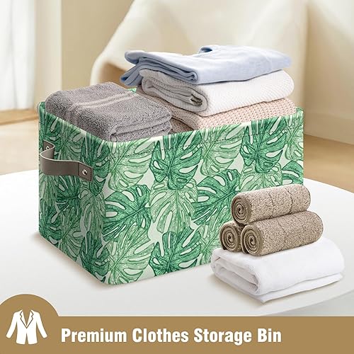 Miniatura 6 de SOLONDA Cubos organizadores de almacenamiento, cesta plegable con asas, cestas de poliéster 600D para organización de estantes, contenedor de