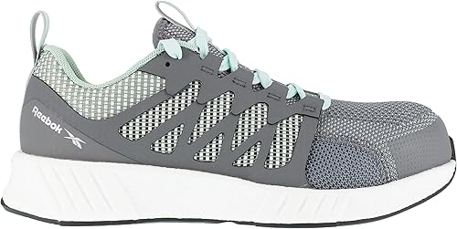 Miniatura 2 de Reebok Rb316 Fusion Flexweave - Zapato de trabajo deportivo con punta de seguridad para mujer, color gris