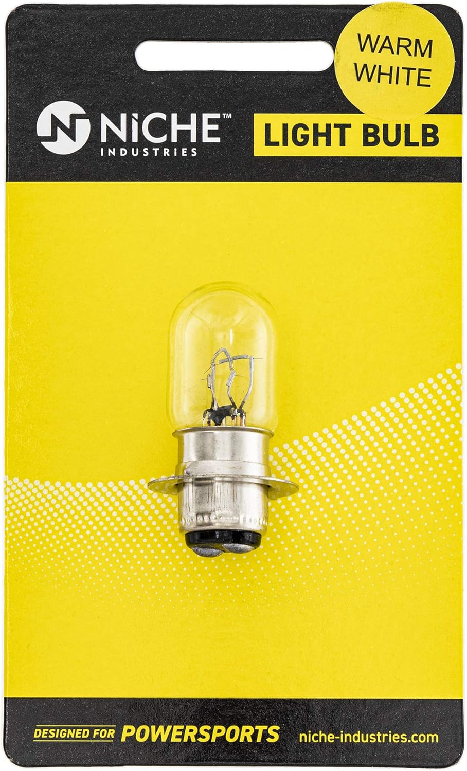 NICHE H6M Headlight Bulb for 19962016 Kawasaki Yamaha Rhino 660 450