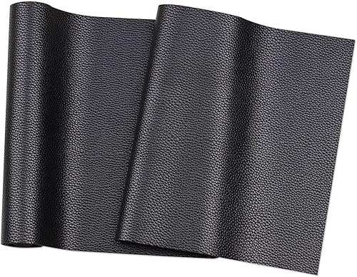 Miniatura 2 de RAGAN - Sábanas de piel sintética de color sólido (7.8 x 53 pulgadas), la tela de cuero es perfecta para aretes de cuero y proyectos de bricolaje