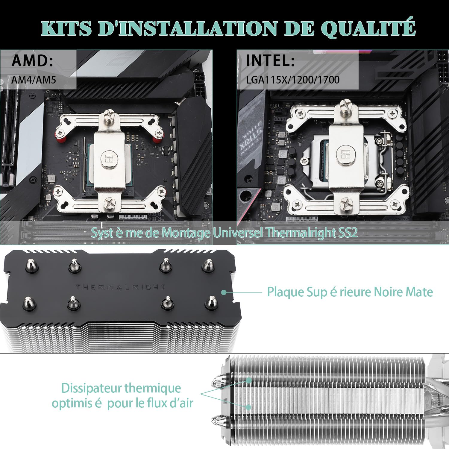 TR Assassin X 120R SE - Raffreddatore d'aria per CPU, 4 tubi di calore con ventola PWM 120 mm, altezza 148 mm, raffreddamento CPU per computer AMD AM4 AM5/Intel 1700/1150/1151/1200