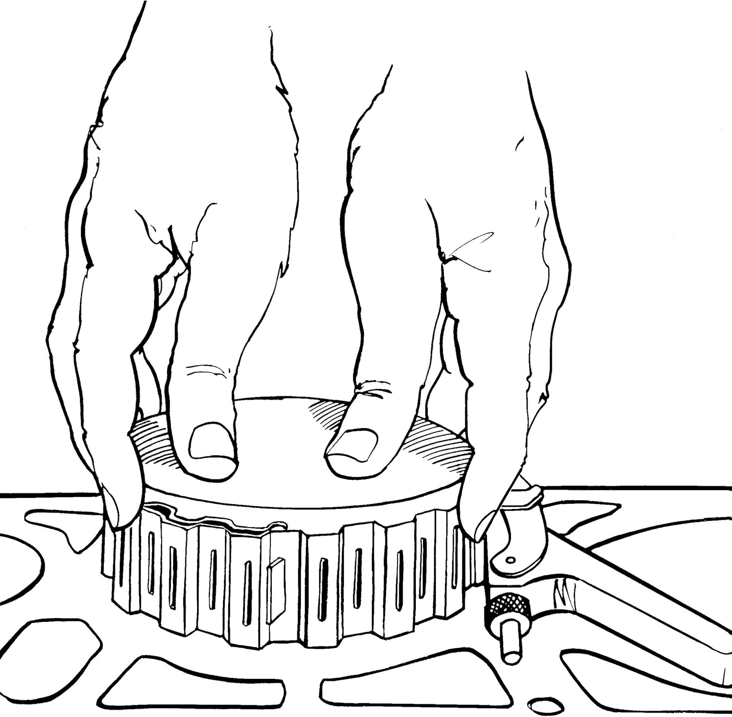 Lisle 21700 Wrinkle Band Ring Compressor
