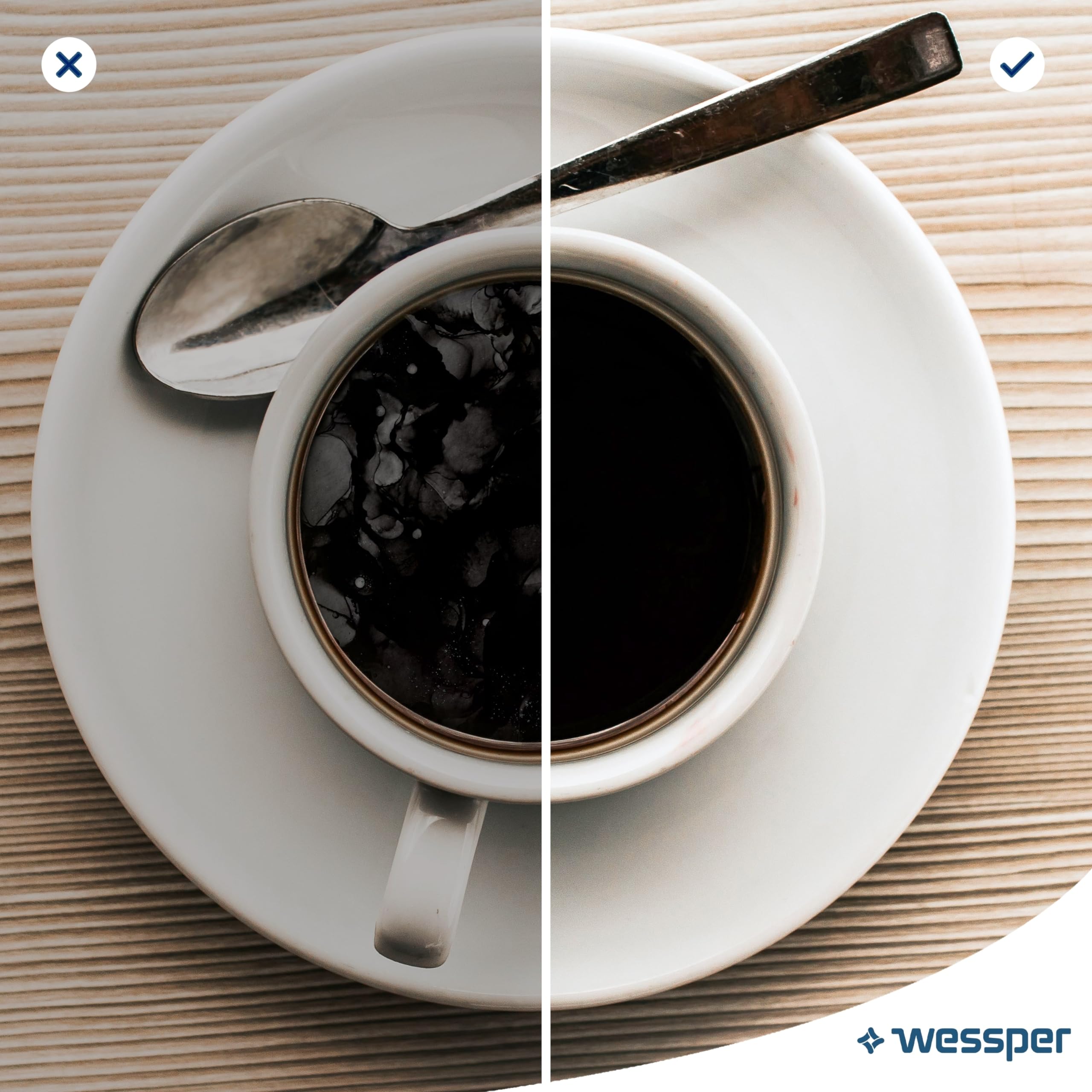 Wessper Filtro para Cafetera, compatible con Cafetera Jura Impresa 9 piezas