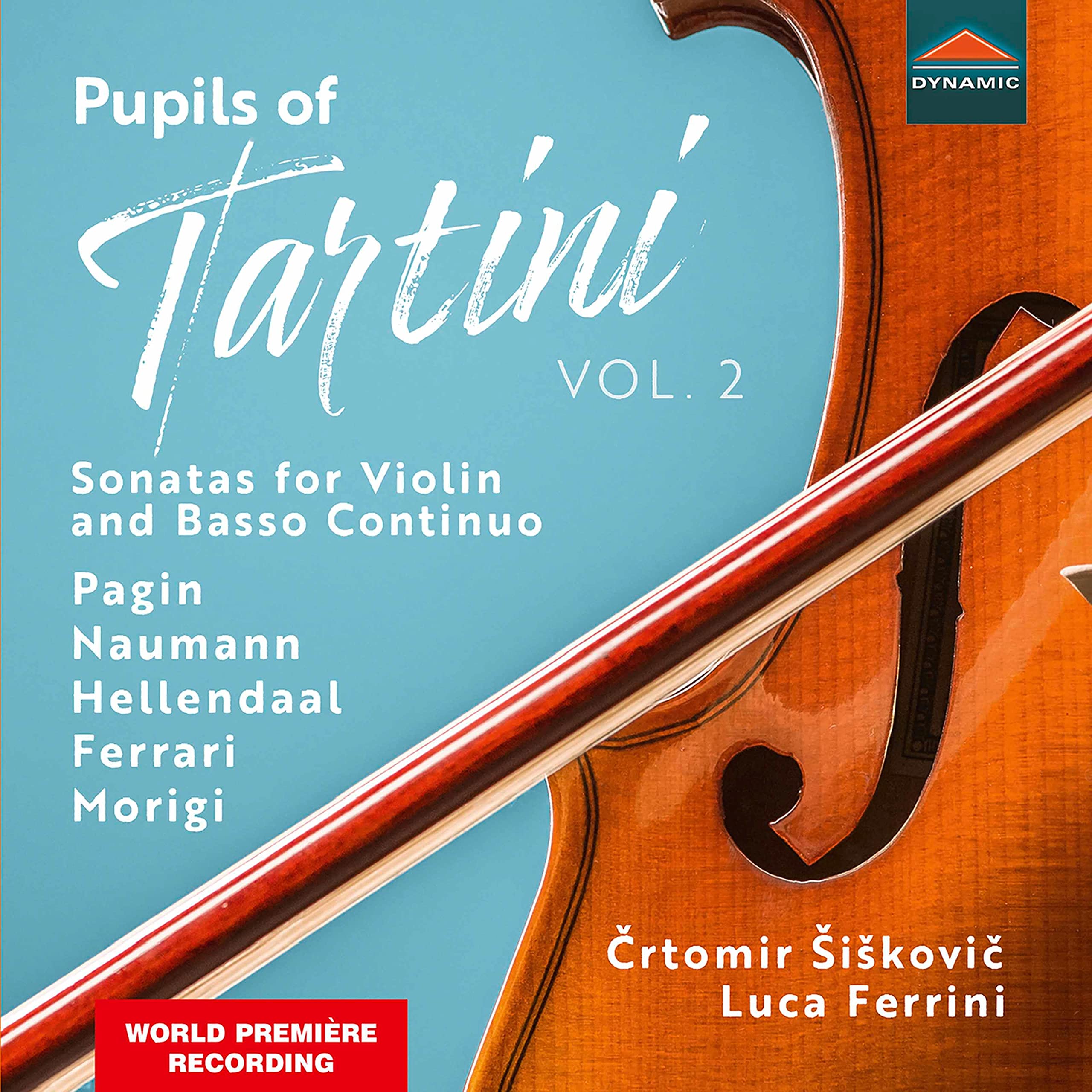 Pupils of Tartini Vol. 2 - Sonatas for Violin and Basso Continuo
