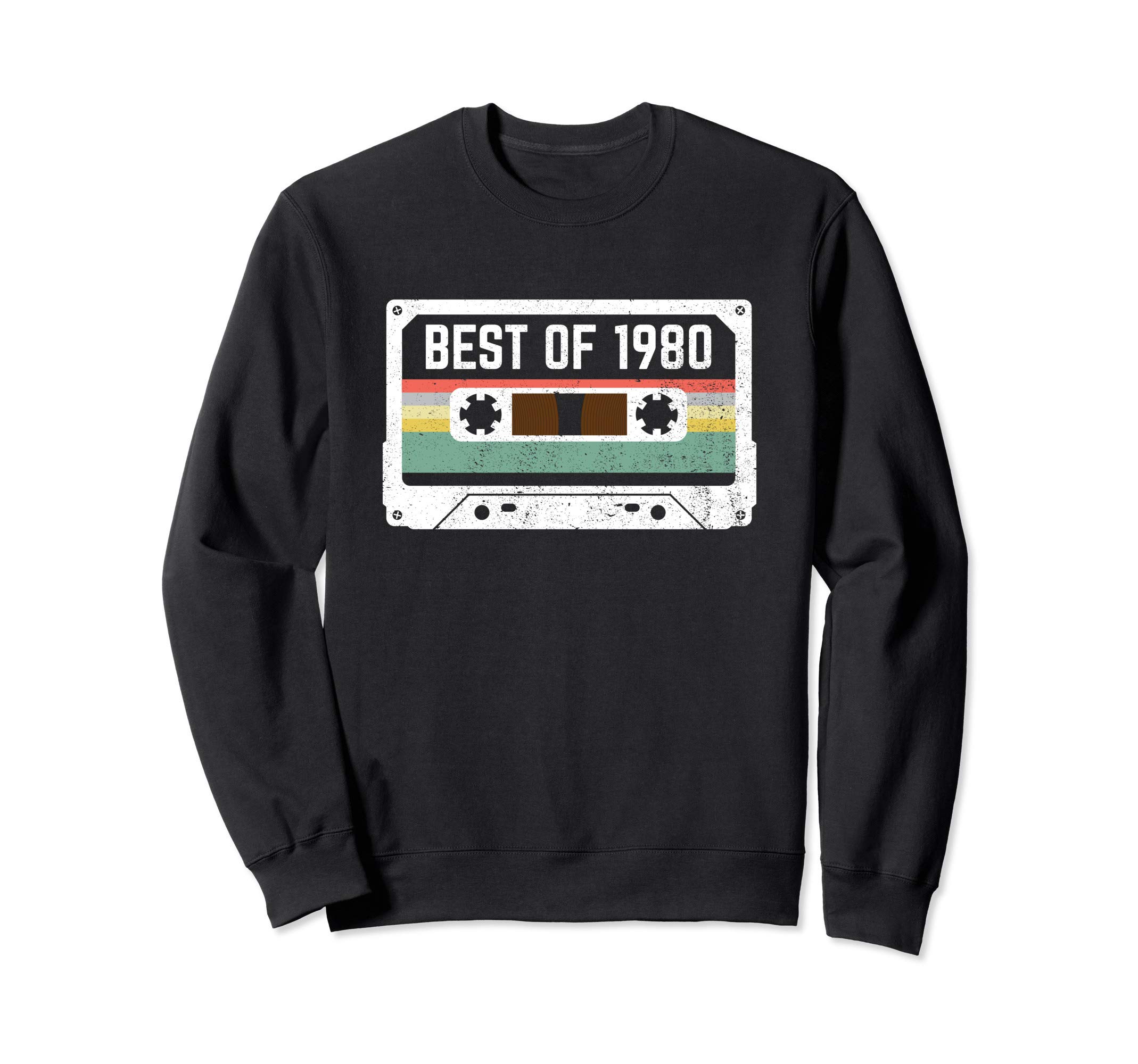 Funny Vintage Best Of 1980 40th Birthday Cassette Tape Gift Sweatshirt