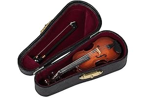 World's Tiniest Violin: Broadway Gift Co. Resin Stone Violin Figurine