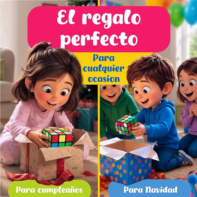 Foto 5 de 8 de Cubidi Cubo Magico 3x3 sin Pegatinas - Cubo de Velocidad Stickerless con Giro Suave