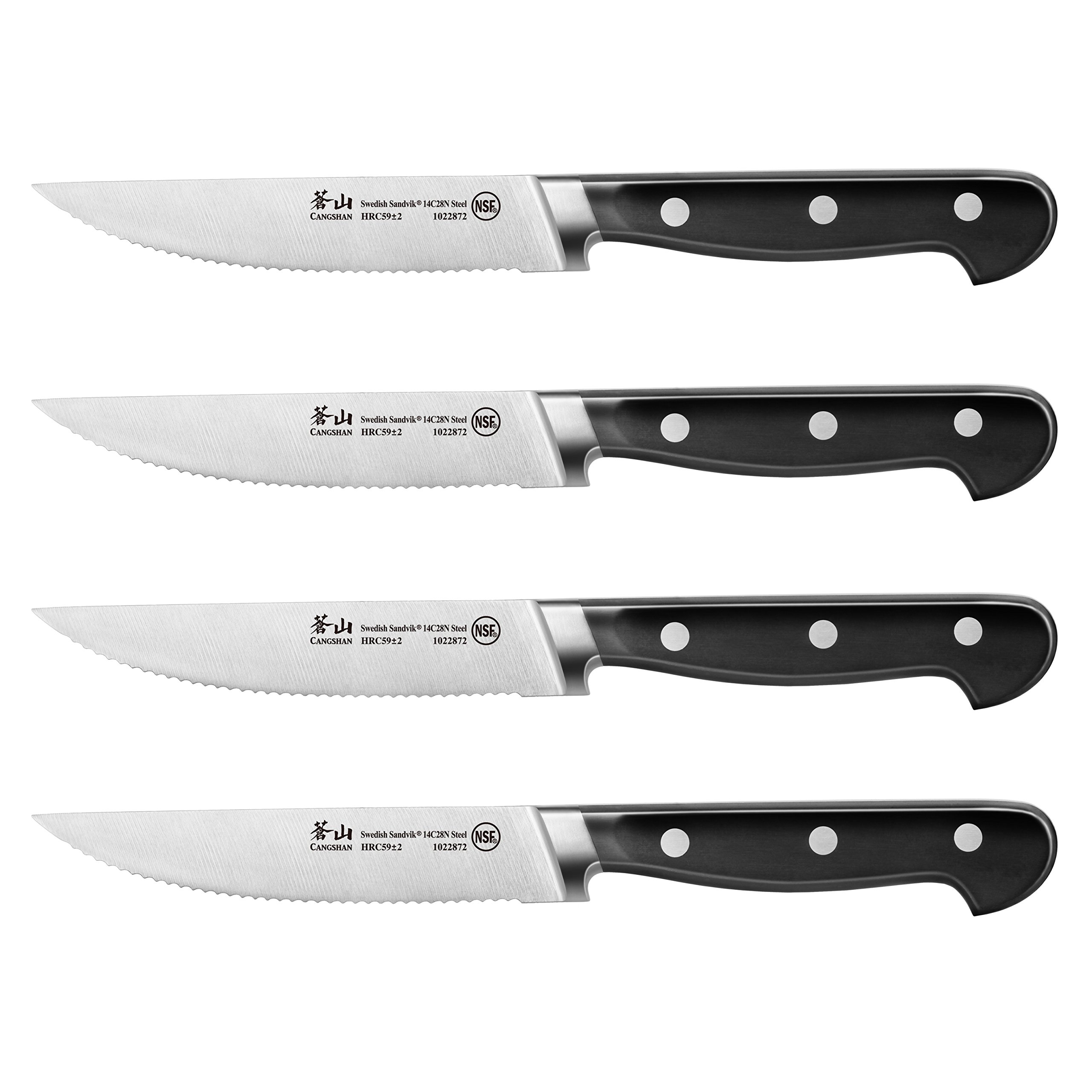 Amazon.com: Cangshan TV2 Series 1022889 Swedish 14C28N Steel