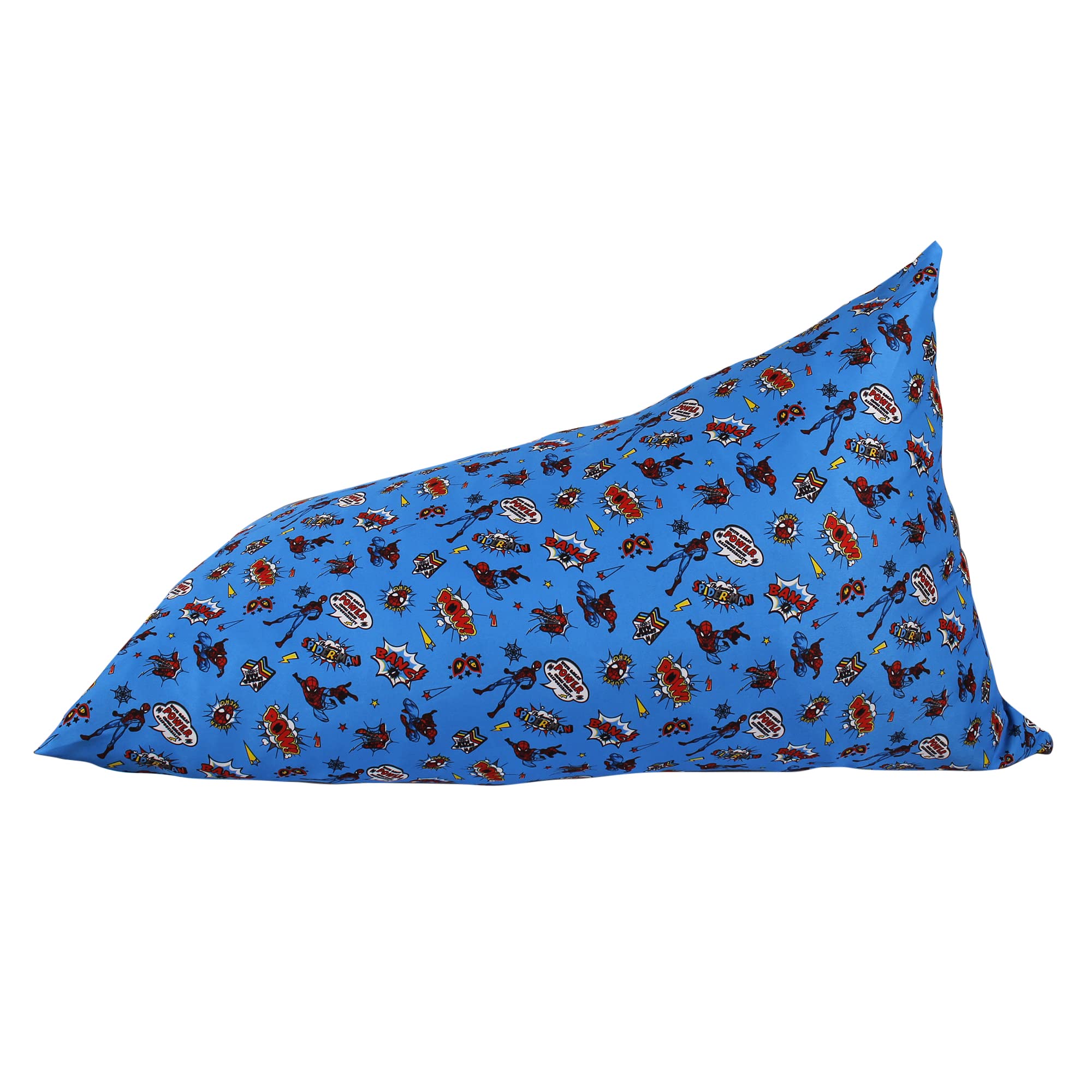 Loft 25 Pouf Poire Enfant | Pouf Chaise Relax et Confortable en Polyester Doux | Léger & Facile à Nettoyer | pour Chambre, Salle de Jeux ou Salon (Spider Man)