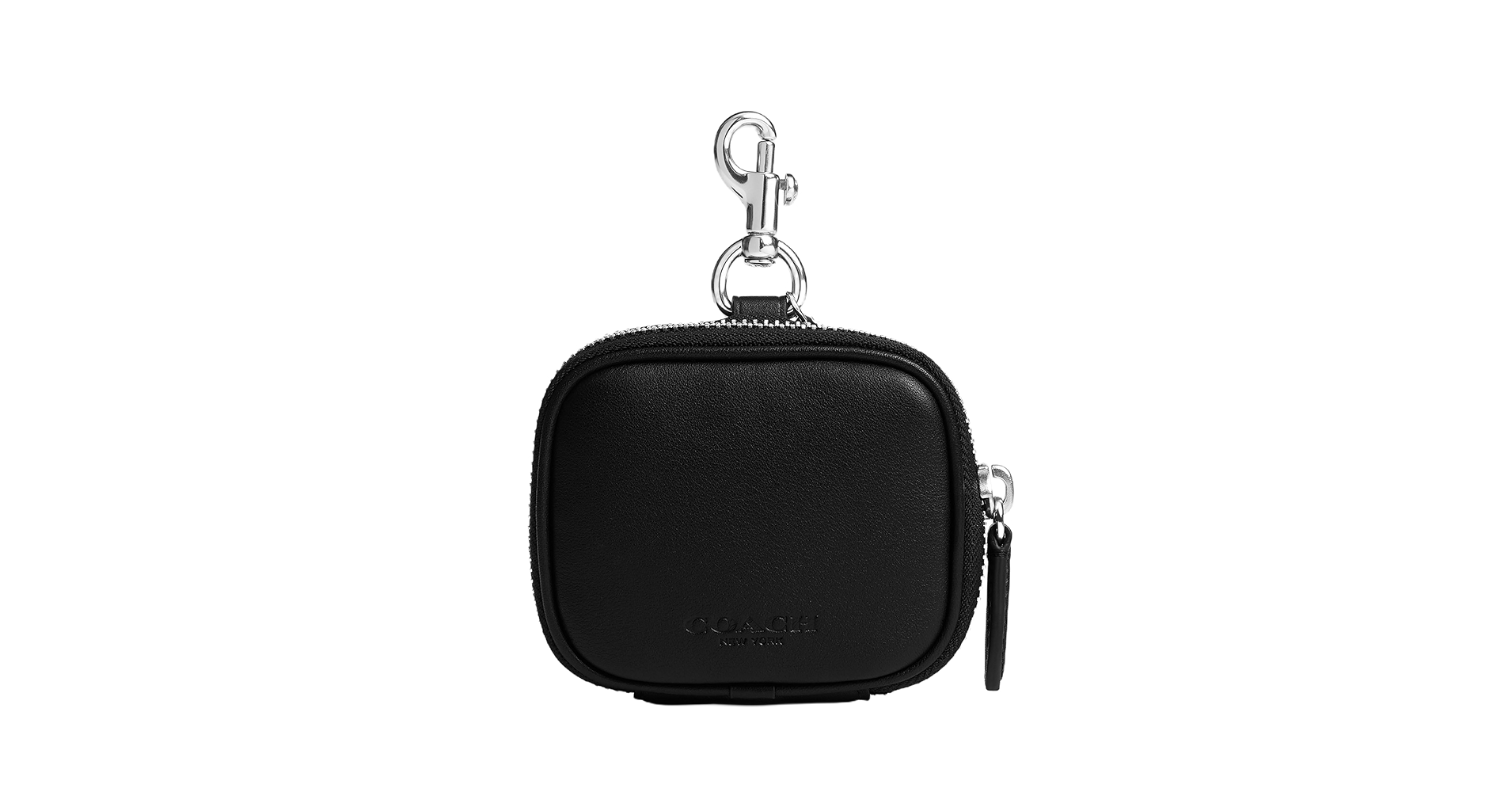 バッグ Coach Optic signature Soft Clip Pouch COACH® | Clip On Pouch In Signature Canvas