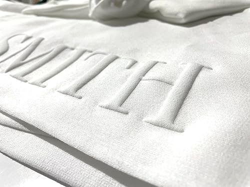 Miniatura 2 de Up2ournecksinfabric - Peronalized Gift - Embossed Bridal Gift Set - Mrs. Sweatshirt - New Mrs. Set - Mrs. Sweatshirt - Bride Sweatpants - New Mrs. -