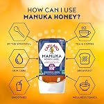 Capilano Miel Manuka actif, 100% Pure Australienne Premium Manuka Honey, MGO550+, 250g