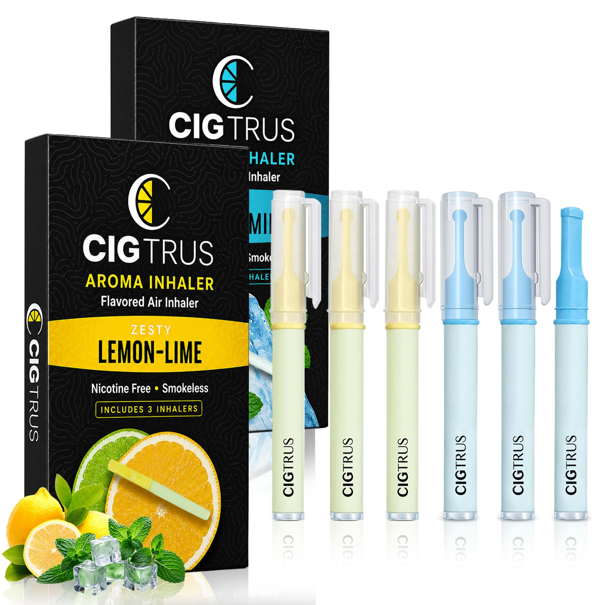 air cigarettes Cigtrus Quit Smoking Inhaler Nicotine-Free, Smokeless, Natural Craving Relief & Habit Replacement for Smokers & Vapers, Non-Electric Variety 4-Pack : Target Secondhand Electronic-Cigarette Aerosol and Indoor