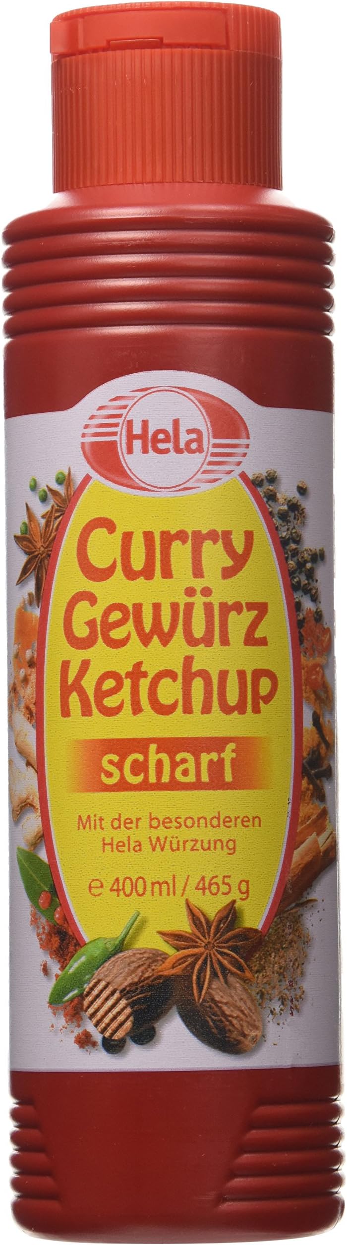 Hela Sharp Ketchup Sauce, 13.53 Ounce
