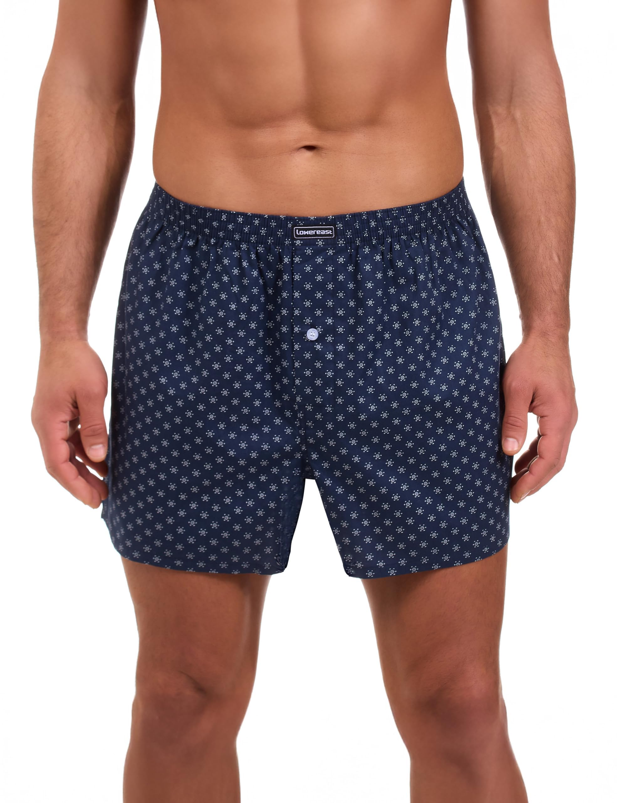 Lower East Le150, Boxer Americani Pacco da 6 e Pacco da 10 Uomo
