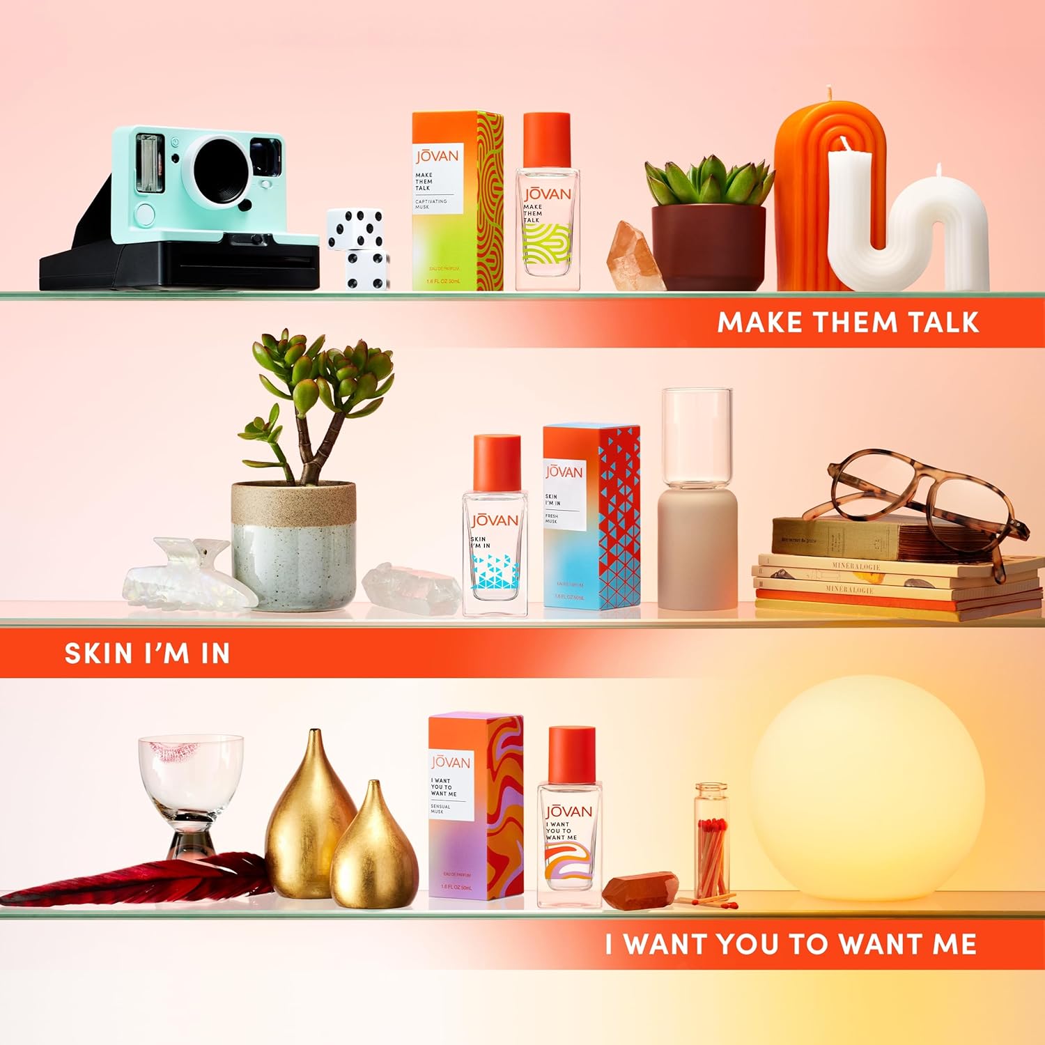 Jovan I Want You To Want Me Eau de Parfum 1.7 fl oz (Pack of 1), Notes of Pink Pepper, Musk, and Rose, Unisex Fragrance, Long Lasting, Everyday Fragrance, Travel Size - Image 5