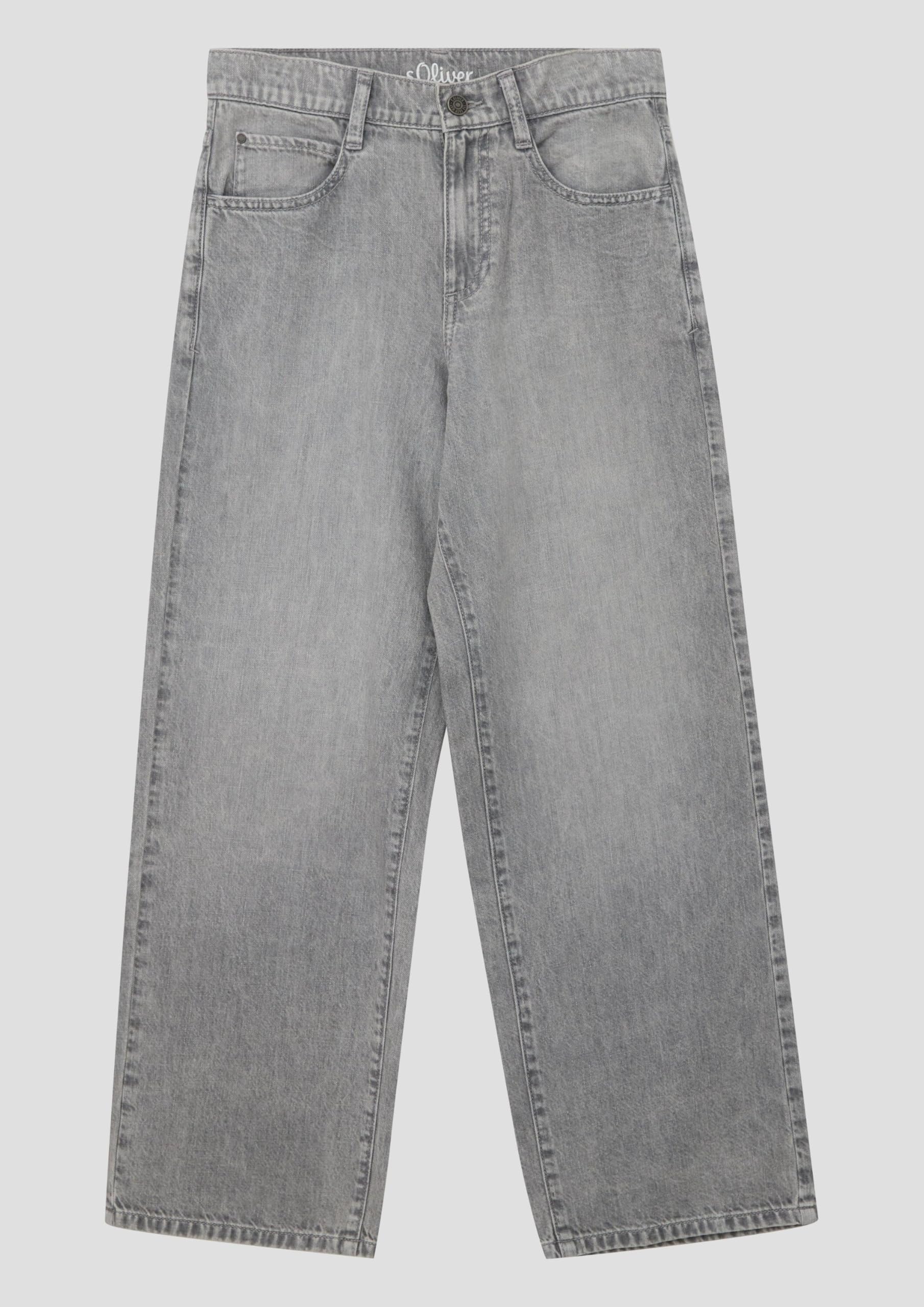 s.Oliver Jungen Baggy Jeans Hose, Wide Leg 2177438
