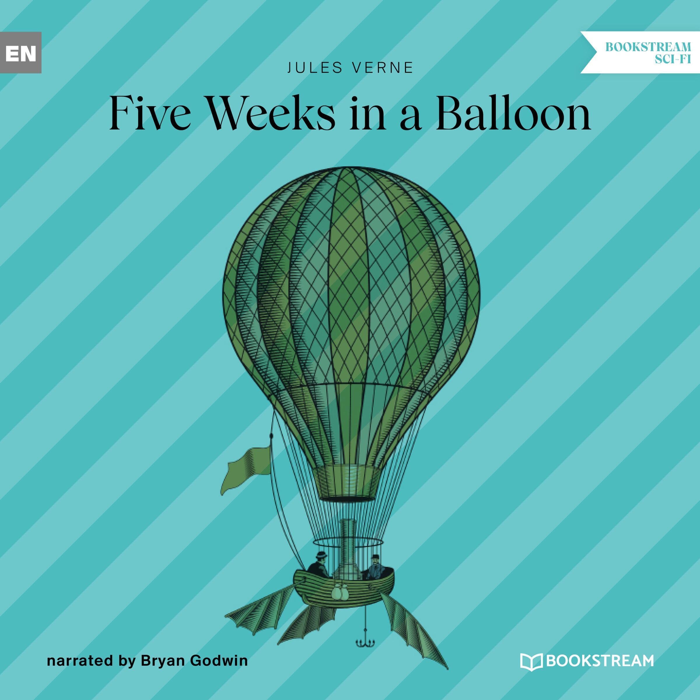 Cover art for Five Weeks in a Balloon