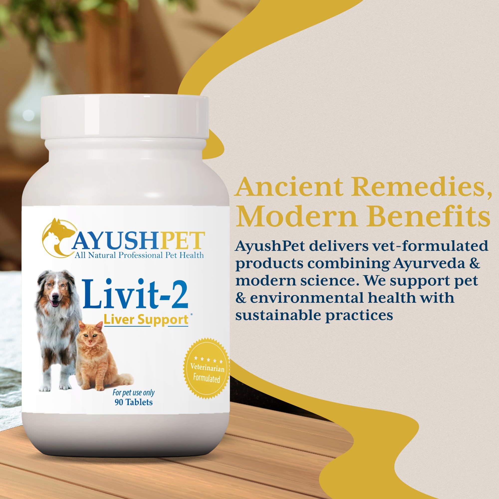 Ayush Pet Livit-2, Dog Liver Support Supplement, Dogs & Horses, 90 Servings — Amazon image 6