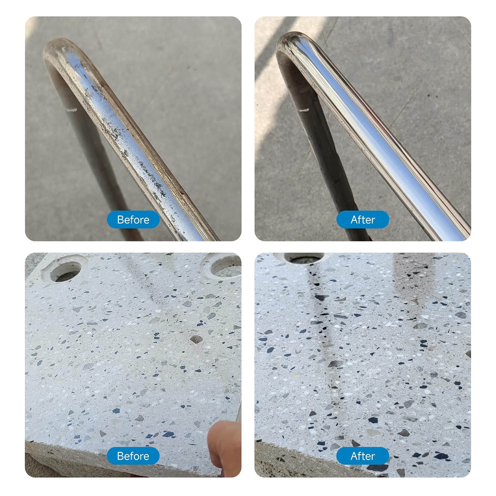 Restore Stone & Metal Shine - LOZLIN Polish Paste -6