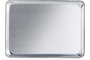 New Star Foodservice 13x18 Half Size Commercial Aluminum Sheet Pan