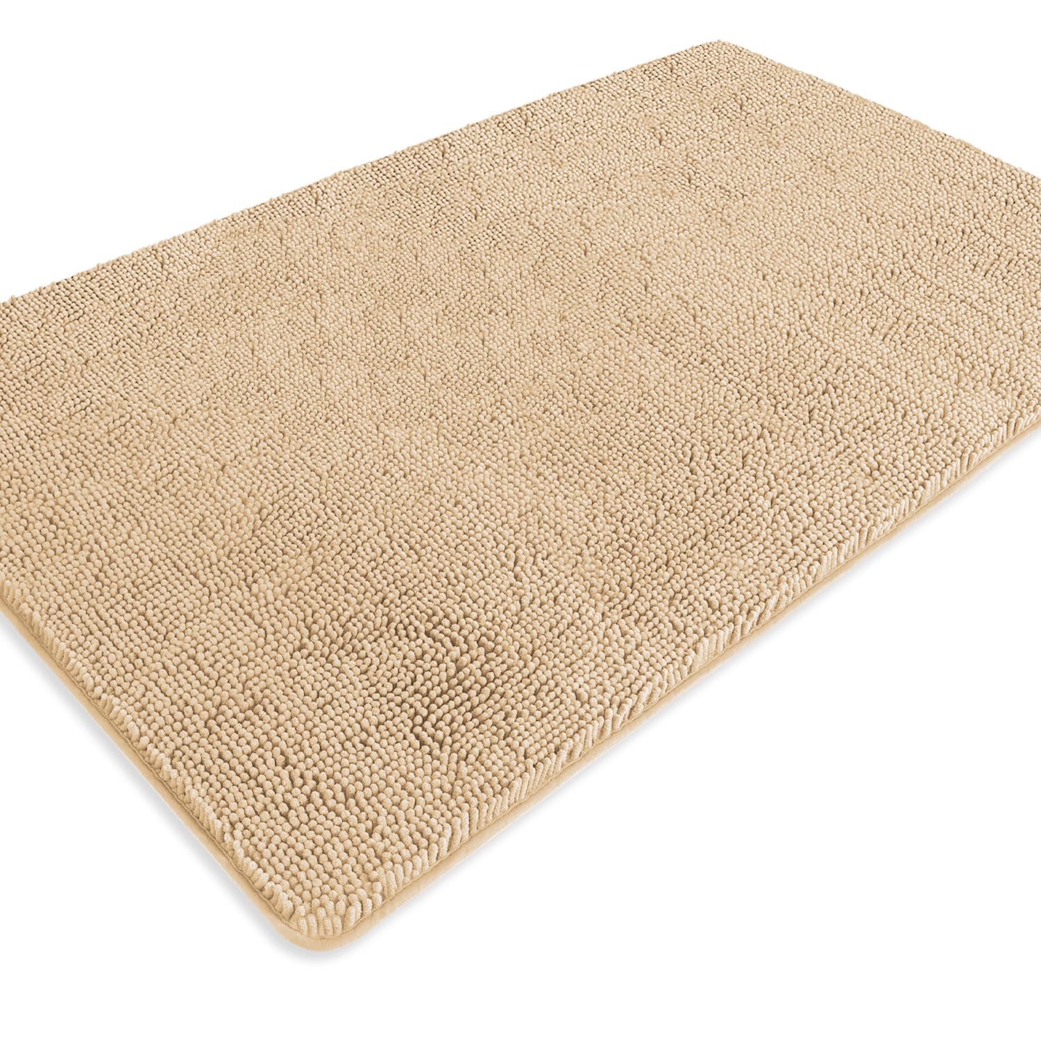 PureSwan Bathroom Runner Rug 36 x 60 Inch – Extra Large Long Bath Mat | Absorbent and Washable Thick Chenille Bath Rug Non-Slip Runner Rug for Bathroom, Shower, Sink(Ivory Cream) — image 1