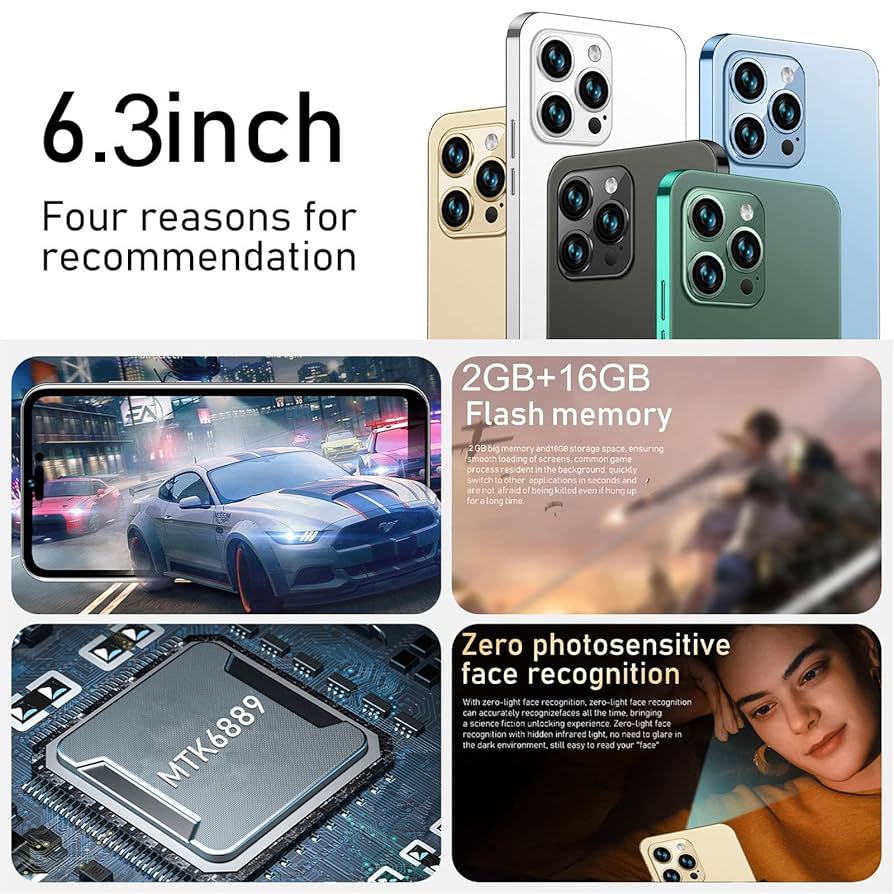 hanaスマートフォン本体 Amazon | スマートフォン Android8.1 2GB+16GBロック解除された