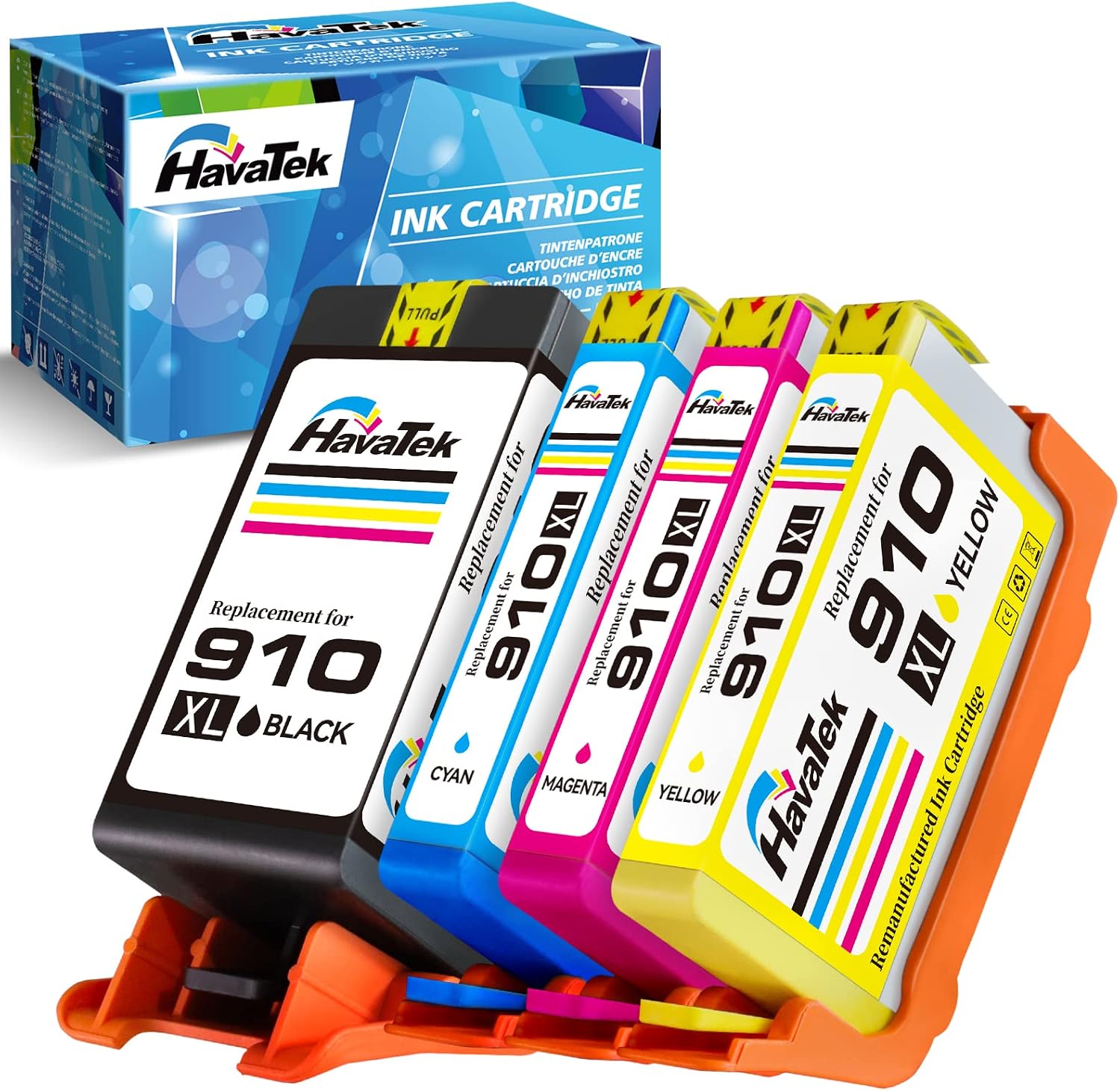 HP 910 Ink Cartridges Combo Pack 
