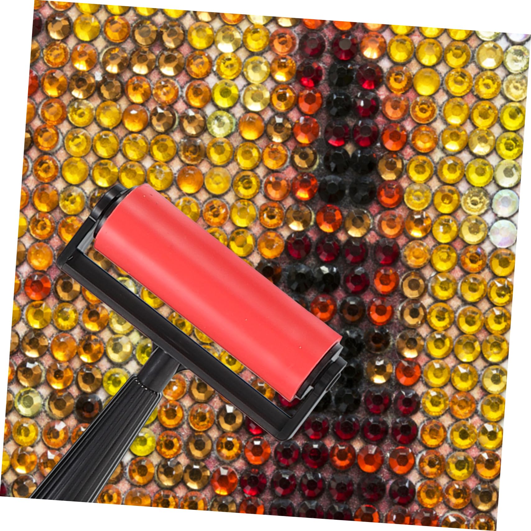 NUOBESTY 5 Set di Accessori per Larte del Diamante Rulli in Plastica Leggera per Una Finitura Liscia