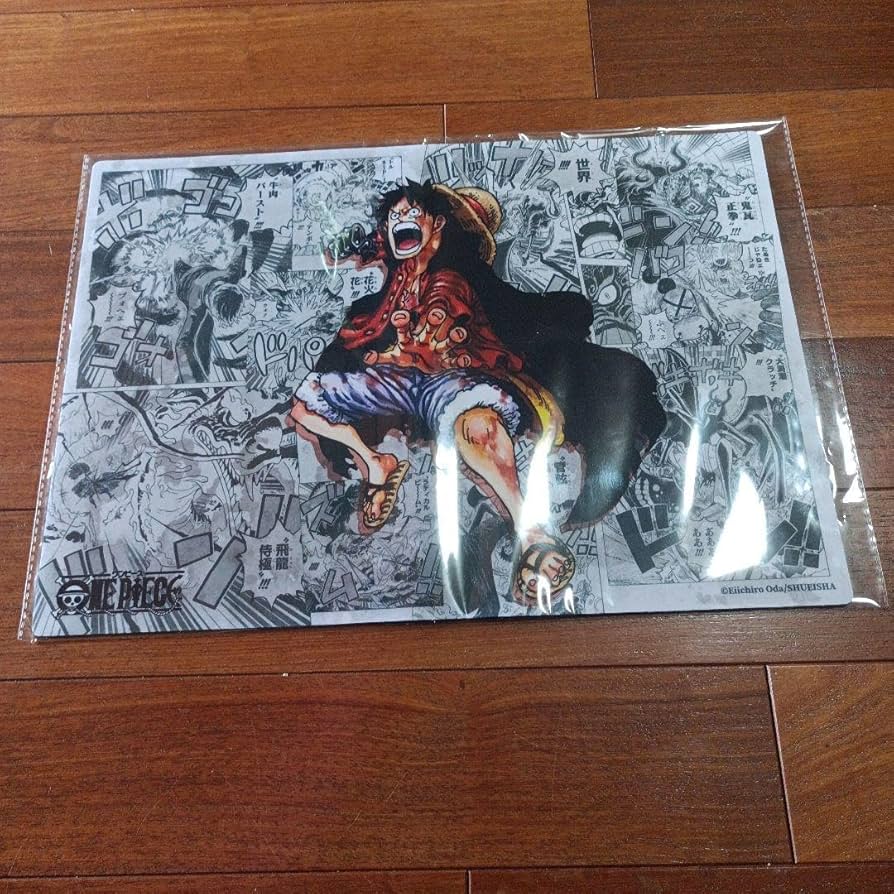 ワンピース　プレイマット　ルフィ　海外公式　非売品 ワンピース プレイマット ルフィ 海外公式 非売品 ワンピース