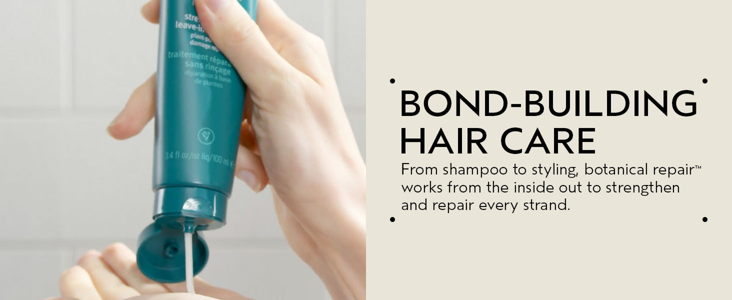 Aveda Botanical Repair Strengthening Leave-In Treatment for Damaged Hair | Instantly Strengthens Hair | Heat Protectant | Helps Protect From Breakage | Reduces Frizz | 99% Naturally Derived
