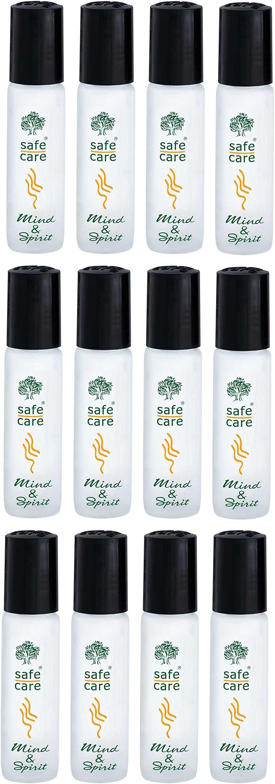 Safecare Roll On Aromatherapy Refreshing Oil - Medicated Oil (10 Ml, Pack Of 12)