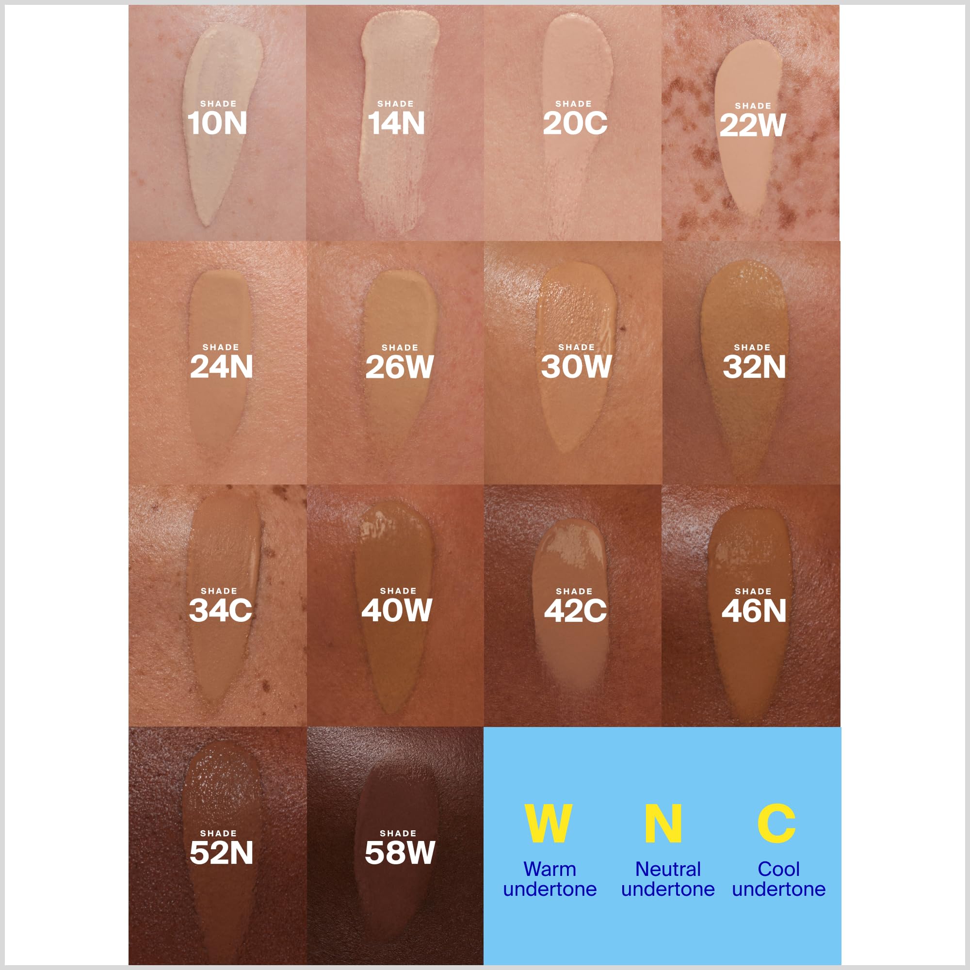 Supergoop! Protec(Tint) Tägliche Gesichtsfarbe LSF 50-24N, leichte und anpassbare Abdeckung für eine ebenmäßige und glatte Haut, natürliches Finish