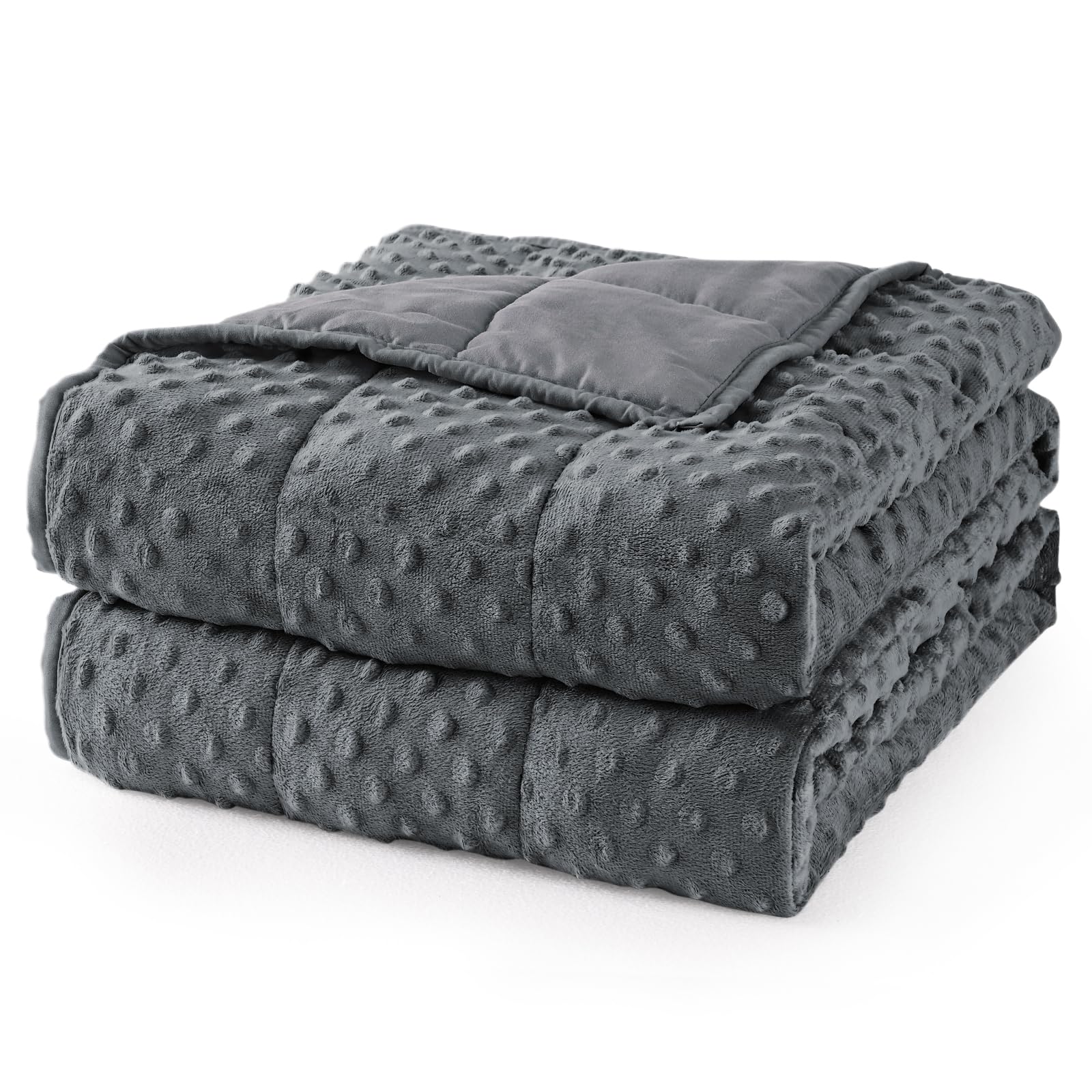 Mr. Sandman Weighted Blanket for Adults, Queen Size 20 lbs, 60 x 80 Inches