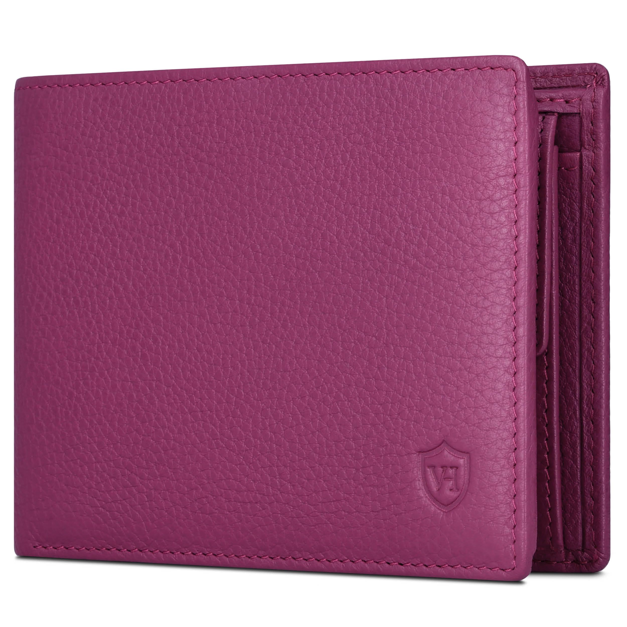 VON HEESEN Leder Geldbörse RFID Schutz