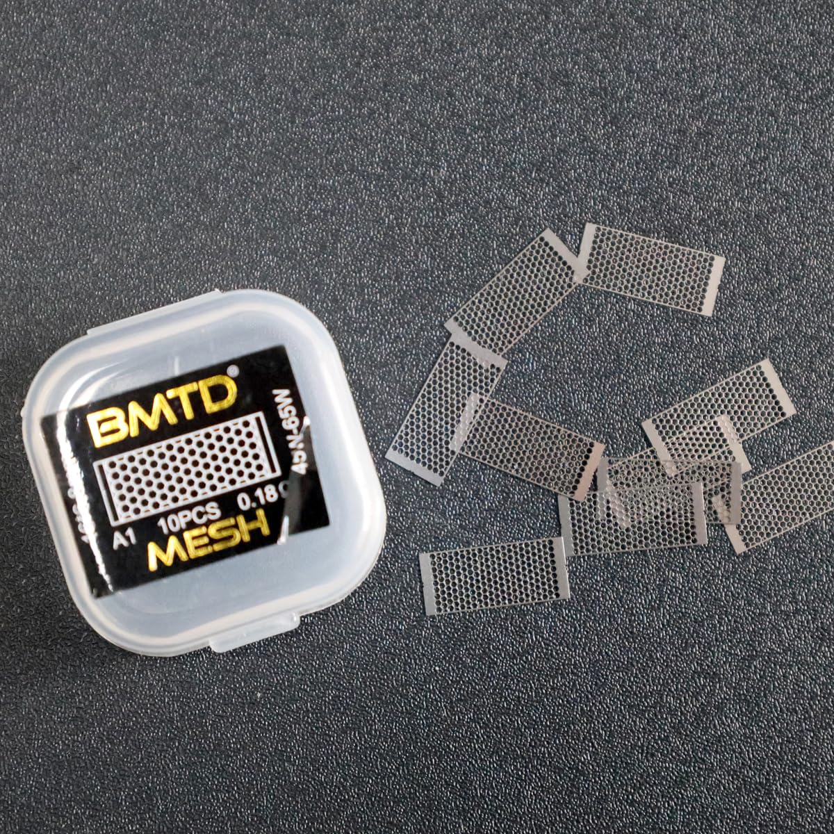 WratryParts 10Pcs Ni80 KA1 SS316 Replacement Mesh Coils Coil For Profile RDA, Profile Unity RTA, Kylin M, Profile M, Kylin M 16 * 6.8mm (A1 0.18ohm)