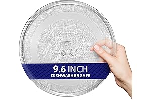 Impresa Small 9.6-Inch Replacement Microwave Glass Plate