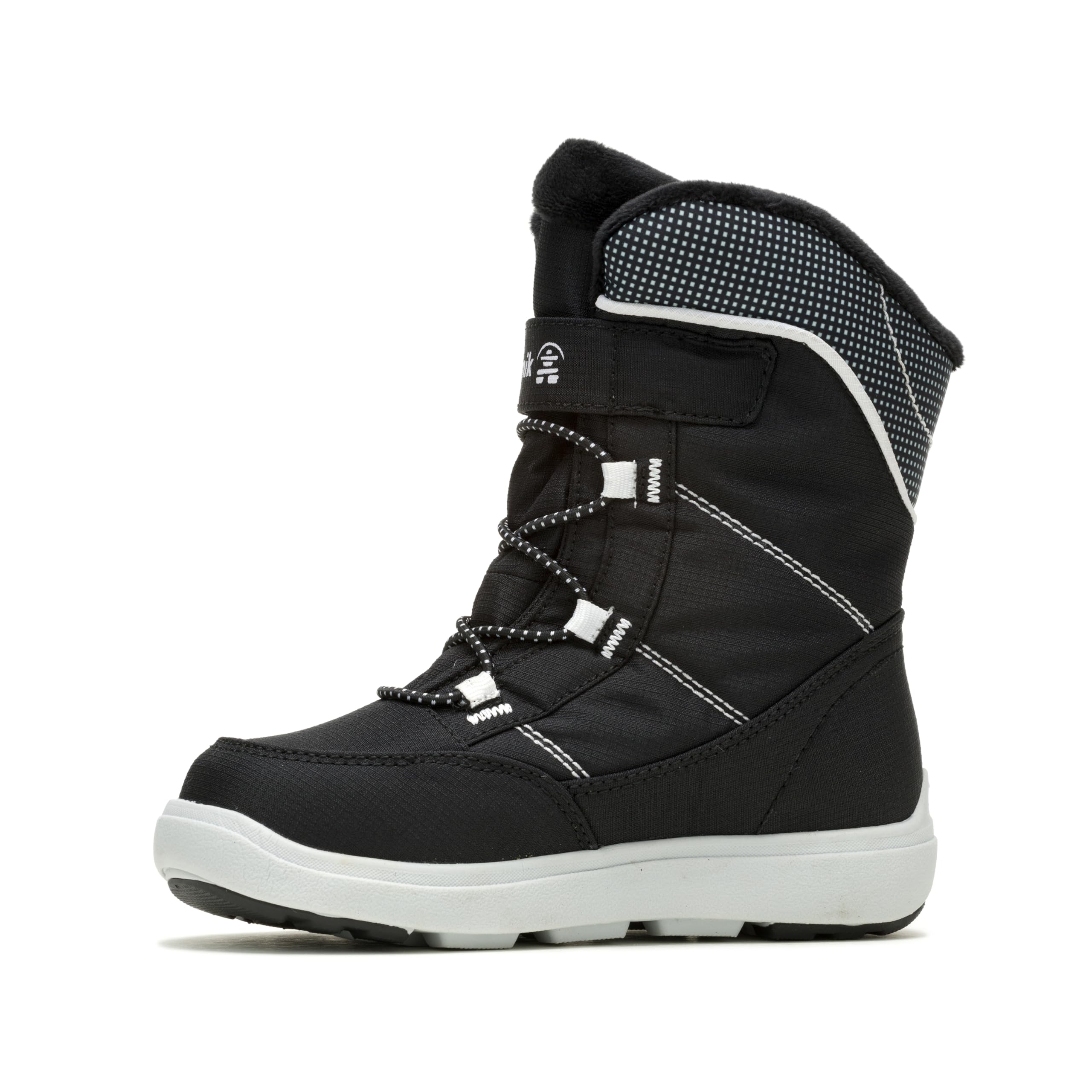 Kamik Stance13 chłopięce, uniseks, dziecięce, czarno-białe (BKW), 24 EU, Black White Bkw, 24 EU