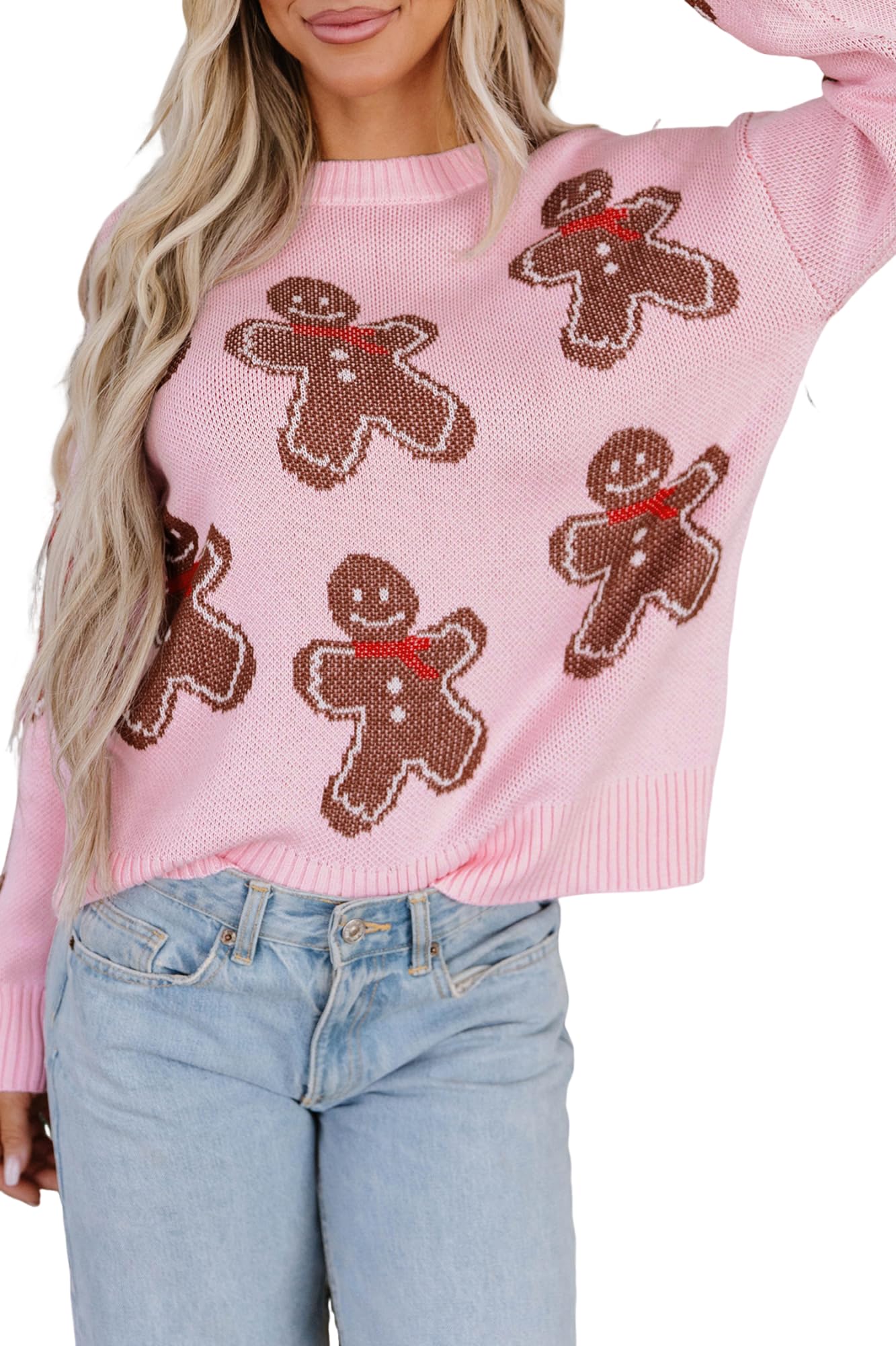 MARZXIN Women Sweater Merry Christmas Pullover Halloween Sweatshirts Tops