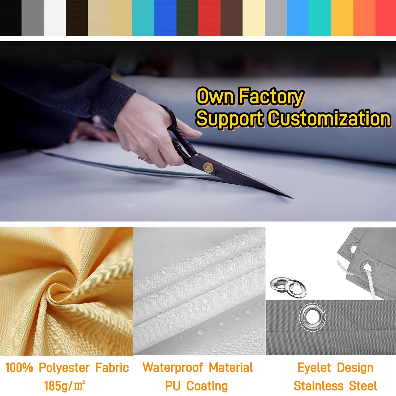 ☆新品・未使用☆アルミホールディングシェード 3.8畳 UVカット率99％ クールシェード エアー 1.8×2m 日よけ シェード 軽量設計 涼しい