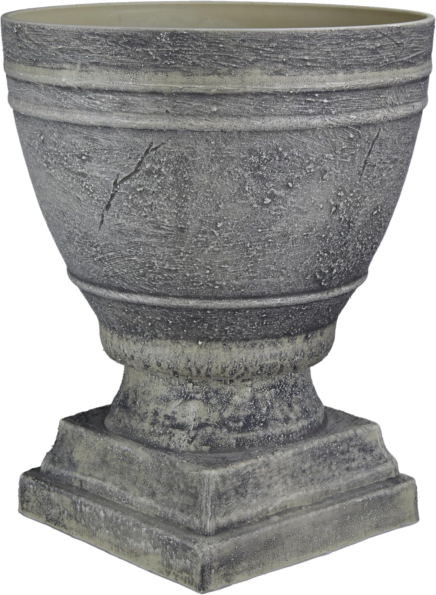 Spartan Urn, Cast Concrete, 14.75"H x 12"