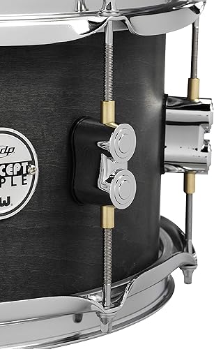 Miniatura 4 de PDP Por DW Cera Negra Arce Tambor 7x13