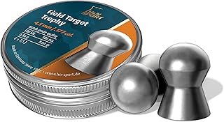 Haendler & Natermann H&N Field Target Trophy Domed Airgun Pellets .177 Caliber / 8.64 Grains, (500 Count), 1 Pack (PY-P-841)