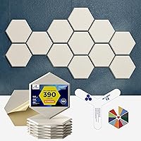 Vista 20 de Paneles acústicos autoadhesivos [390 lbs/yd³ de ultra-alta densidad], panel absorbente de sonido de 2ª generación, panel de sonido de nivel