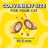 Vista 9 de Temptations Classic, Crunchy y Soft golosinas para gatos, delicioso sabor a mariscos, paquete de 48 oz