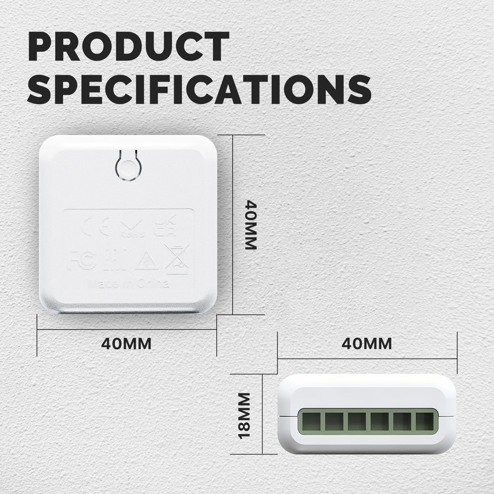 4 Piezas Relé Paso a Paso Electrónico Silencioso 230V 16A, Step Impulse Relay para Iluminación, Encapsulado Compacto 40x40x18mm, IP20, 1 Contacto NO, Controlable desde Múltiples Pulsadores
