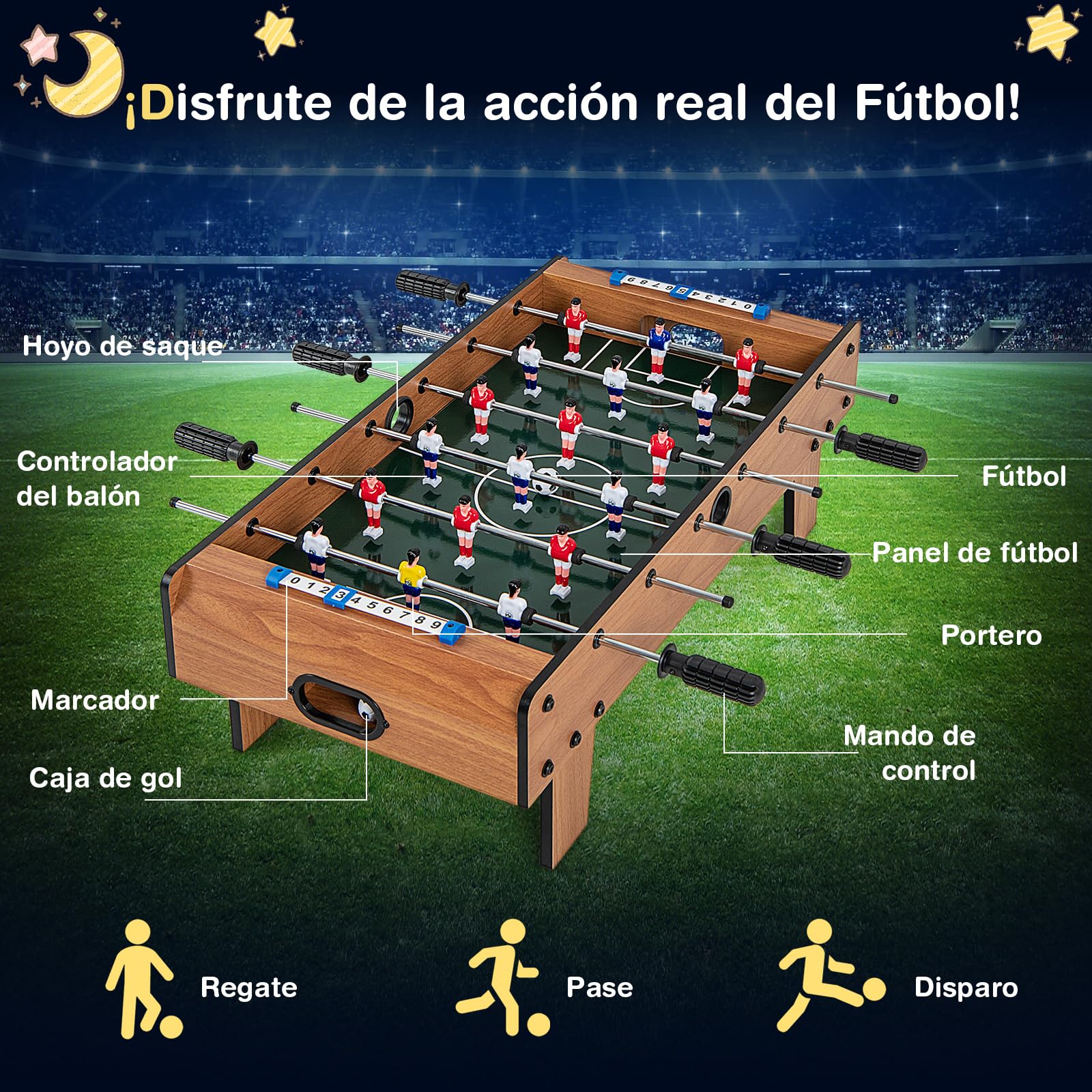 COSTWAY Mesa de Futbolín