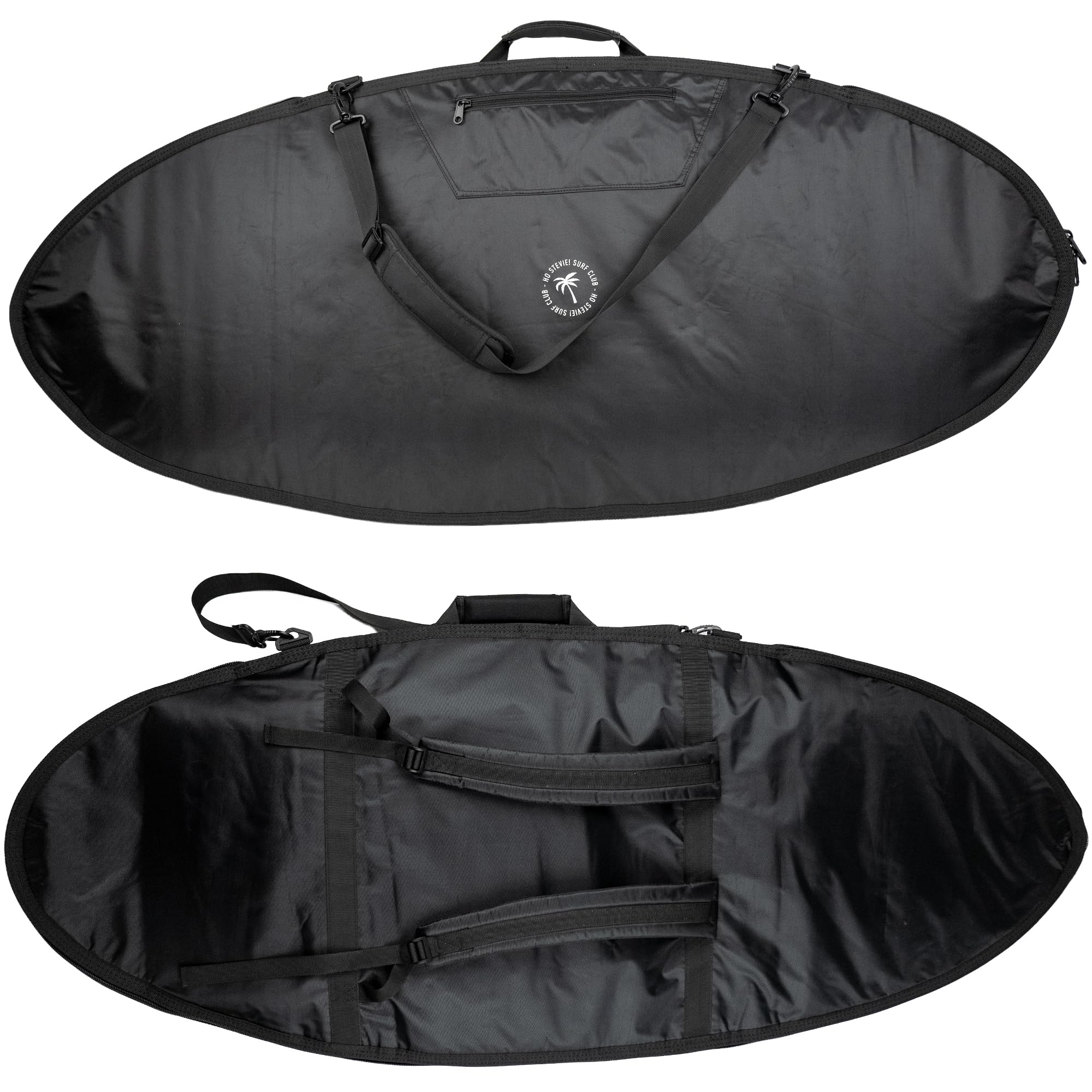 Ho Stevie! Skimboard Bag - Thick Padding - Easily Carry Multiple Skim Boards - Comfortable Shoulder Strap, Backpack Straps, and Handle