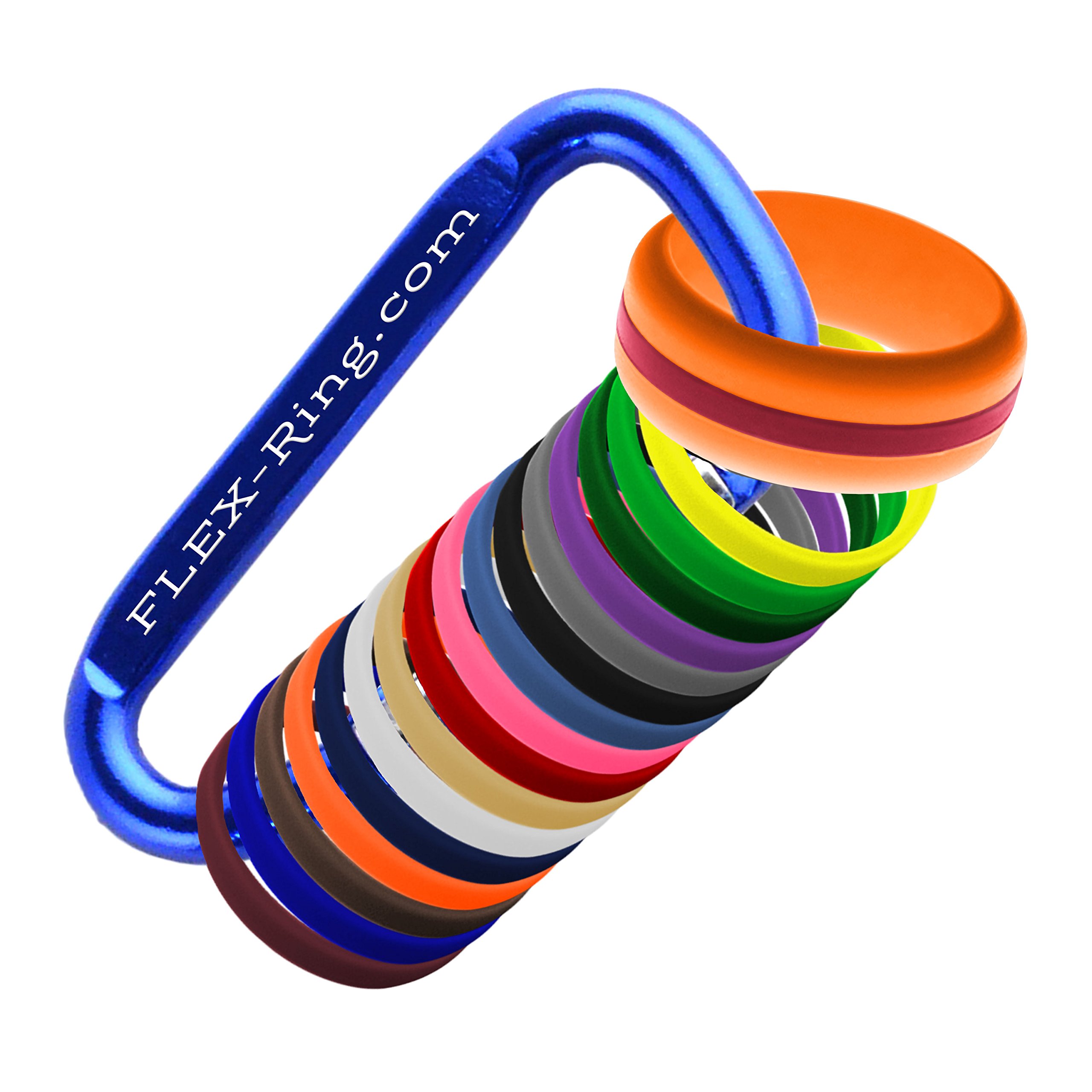 Lsu Rubber Wedding Ring FLEX Ring Womens Mens Black Silicone